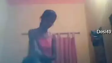 Nice Desi girl prepares for a date hoping to enjoy sex tonight