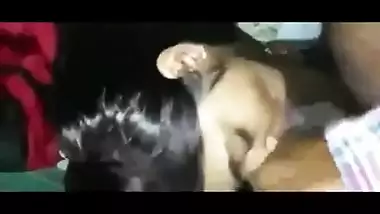 Cute Desi gal polishes XXX rod and sex affair ends with cum on face