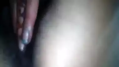 Newly Married Bhabhi Fingering For Husband