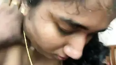 South Indian bhabhi blowjob before sex in doggy style