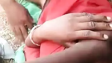 Desi Randi fucking outdoor for money