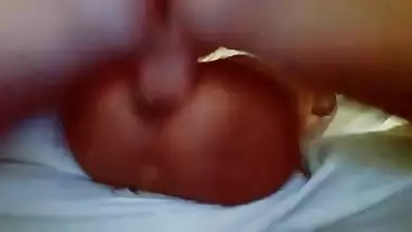 Petite Indian teen get destroyed by a HUGE white cock-Creampie