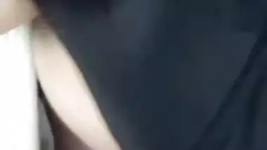 Bengali GF yummy boobs show on video call to lover